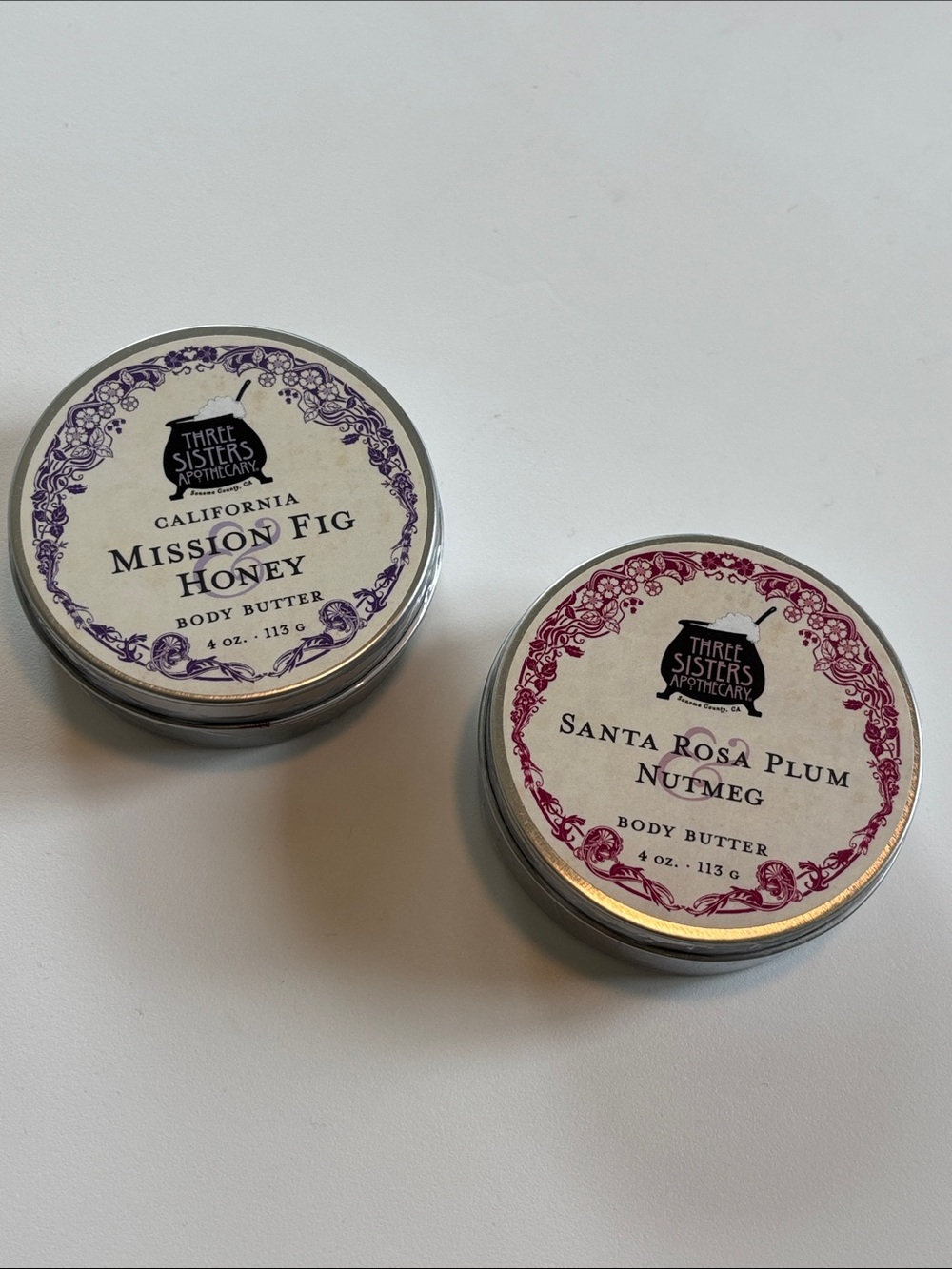 Bundle 2/$30! NEW Handmade Artisan Body Butters Fig Plum Wine Country